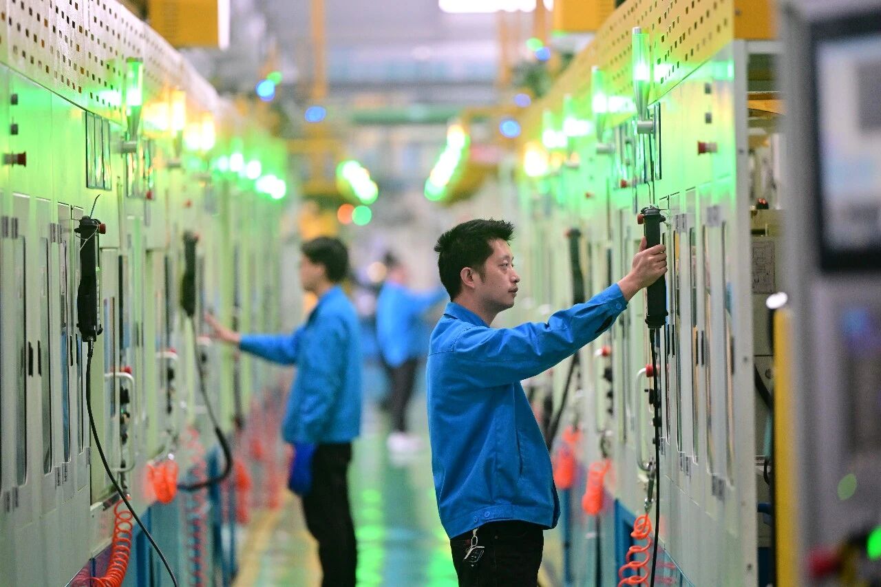 长江轴承生产状态2