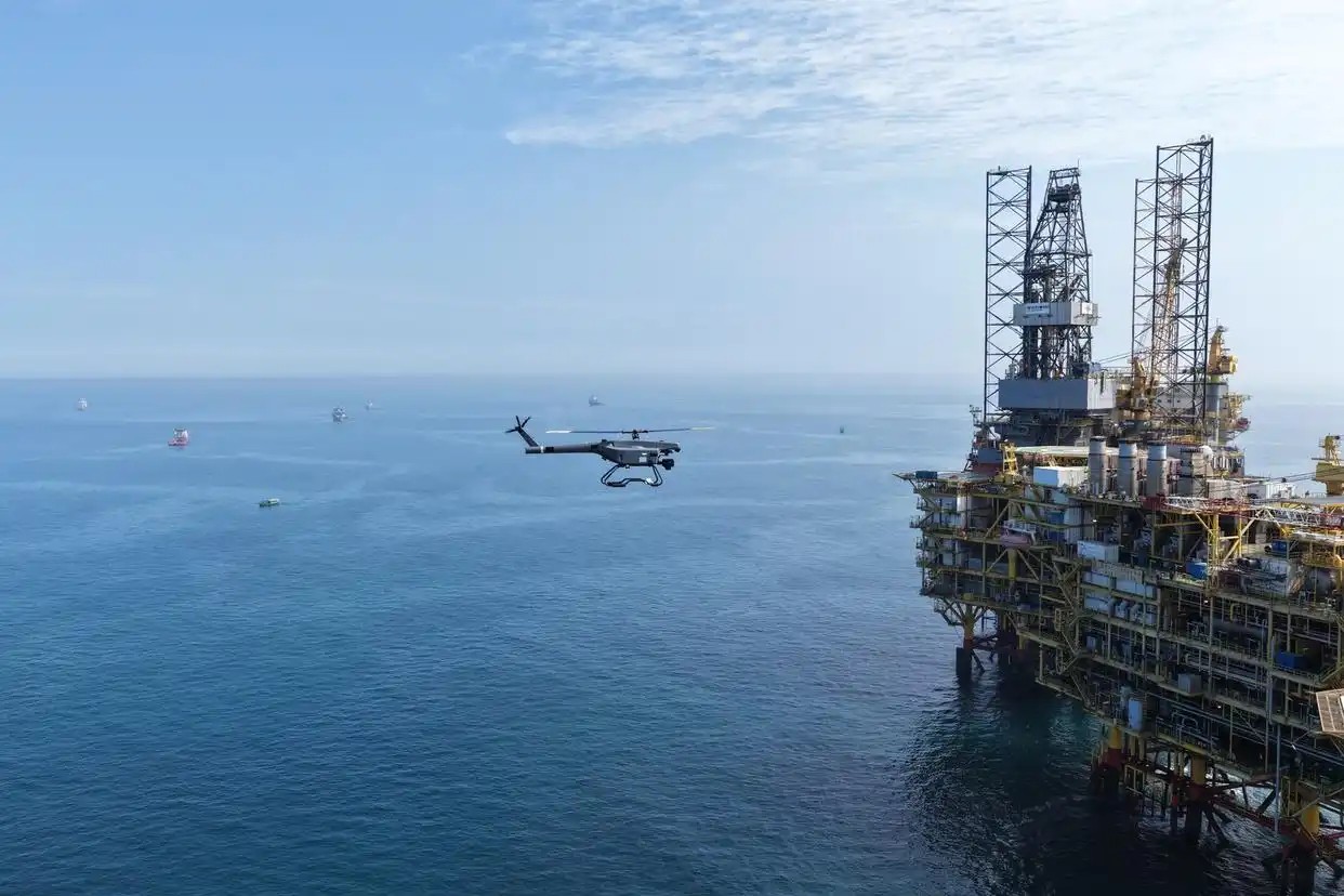 我国海上油田首次实现无人机规模化作业——中国海油北部湾海域油田无人机系统运营项目正式落地
