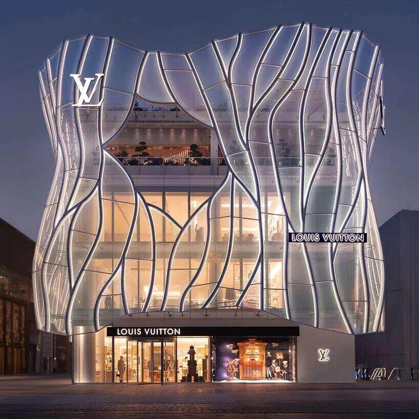 LV三里屯店照明设计1