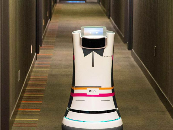 日本推出世界首家机器人酒店